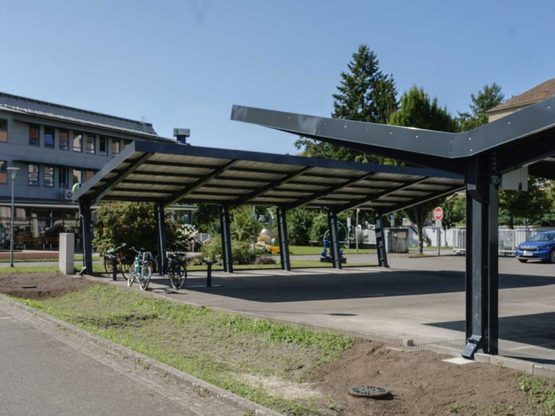 CARTHEIA Solarcarport Modell Double Single 3