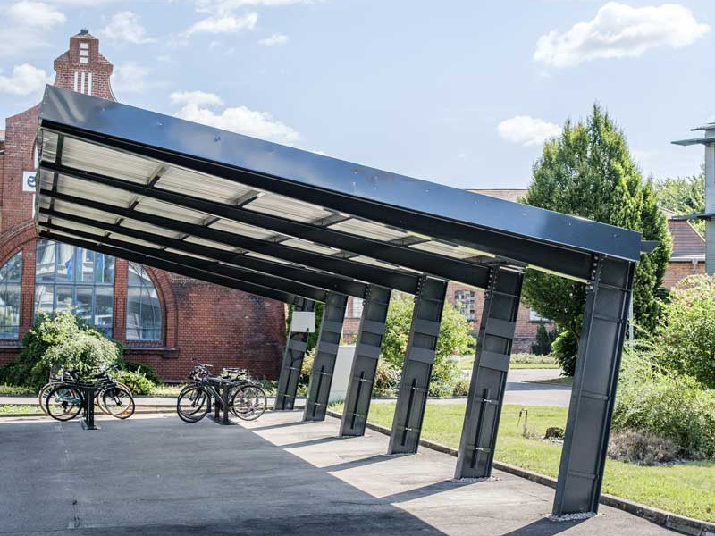 CARTHEIA Solarcarport Modell Single 1